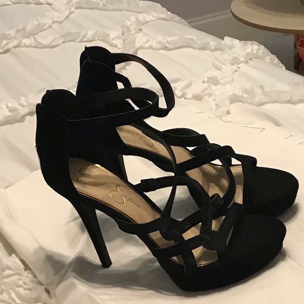 Jessica Simpson 8.5 Black Heels
